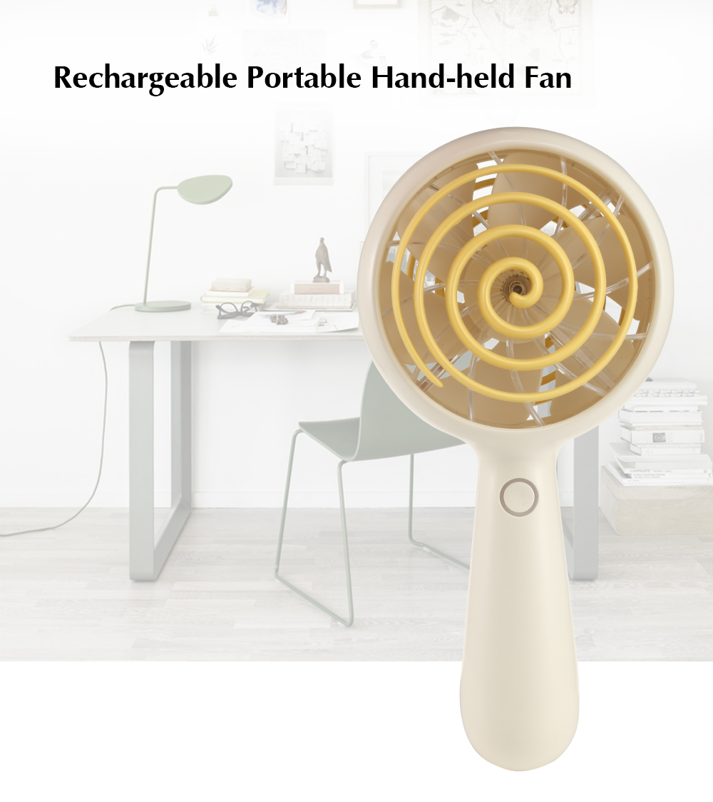 Rechargeable Portable Hand-held Fan