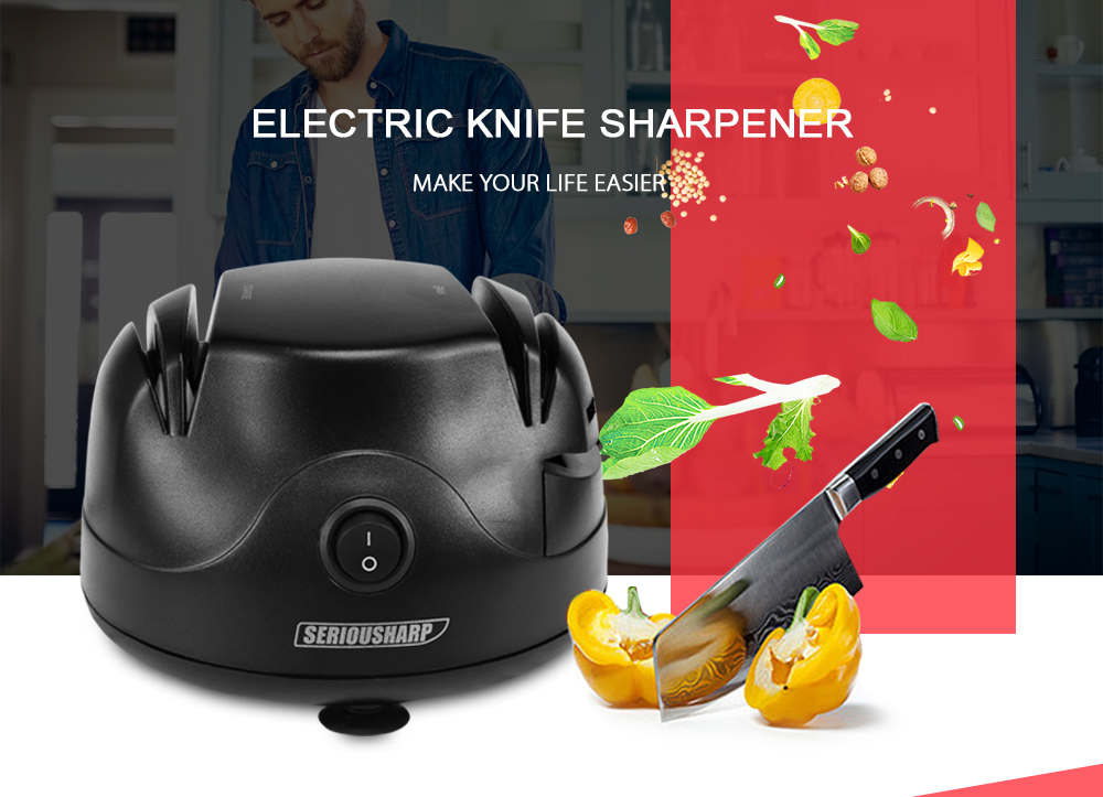 Electric Professional Knife Sharpener Tool 3-in-1 Sharpening Machine