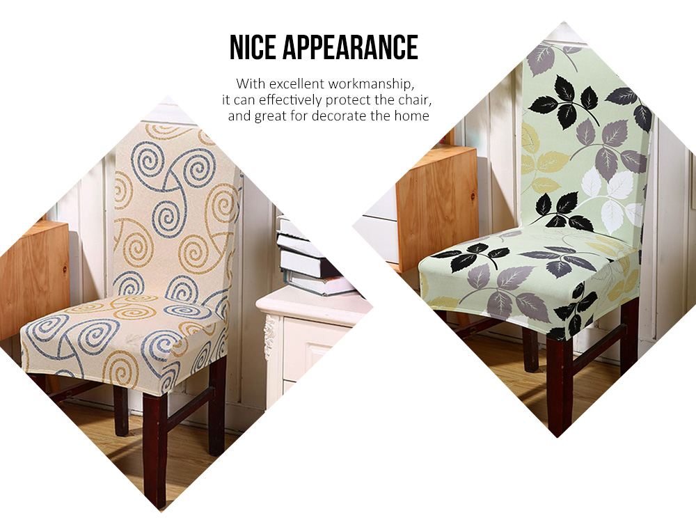Polyester Fiber Elastic Chair Cover for Household Restaurant Hotel