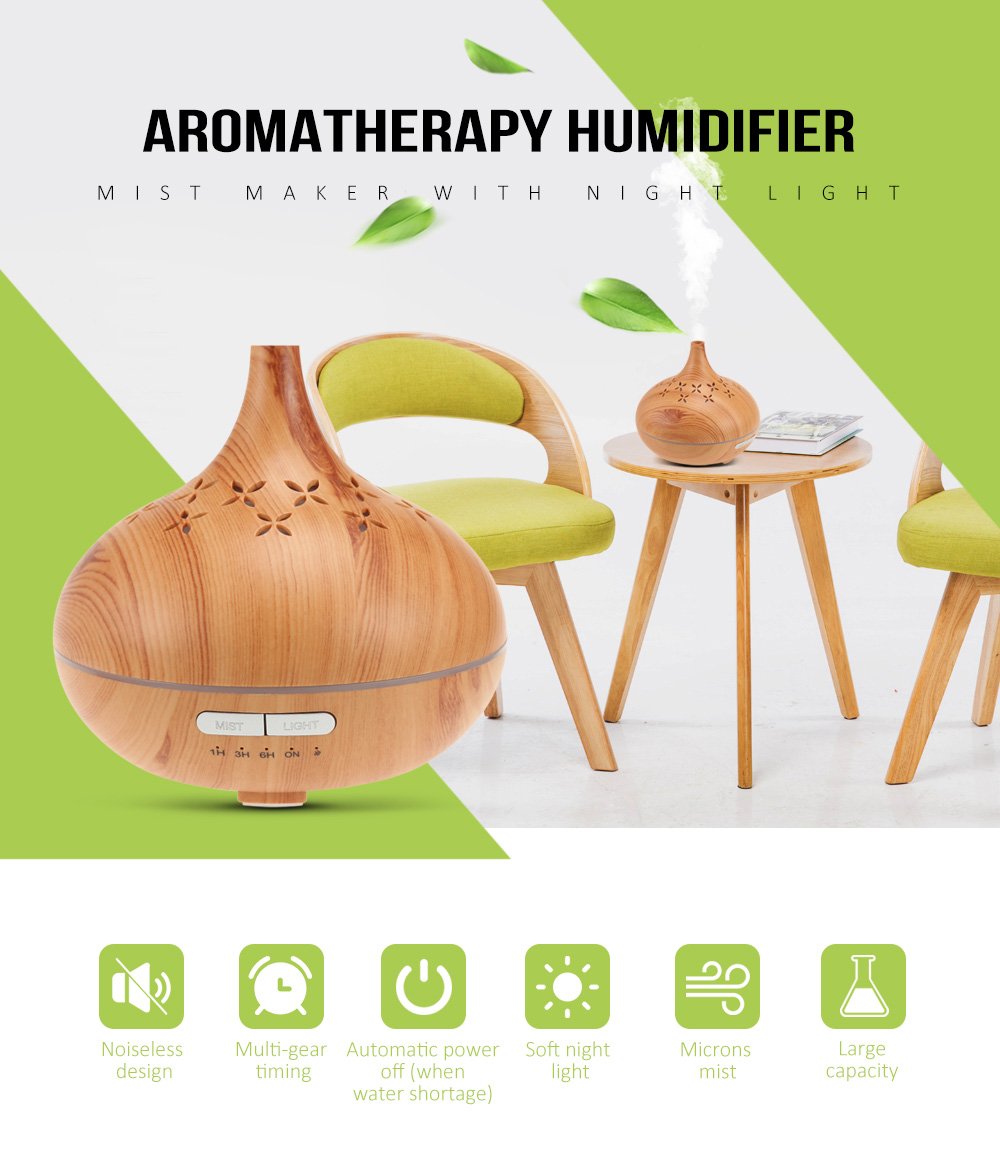 Aromatherapy Humidifier with Night Light