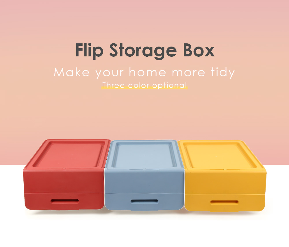 Plastic Thickening Flip Stackable Storage Box