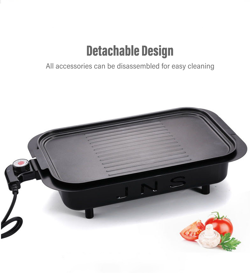 Electric BBQ Grill Barbecue Oven Roasting Pan