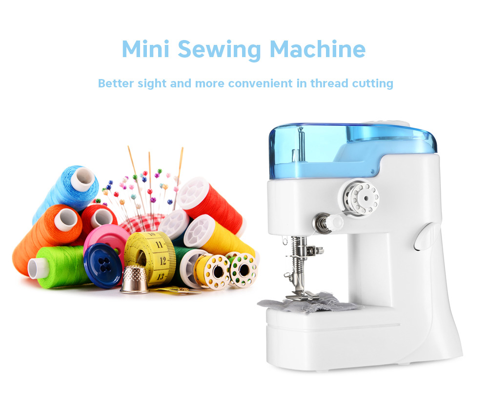 FHSM - 988 Mini Sewing Machine with Automatic Needle Threader