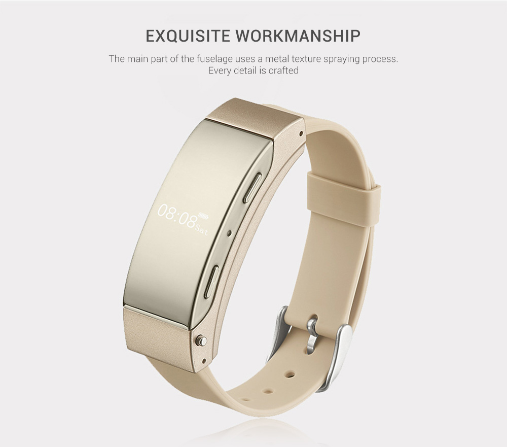 Smart Bracelet K2 Bluetooth 2 in 1 Headset Wristband Dual-mode Smart Watch