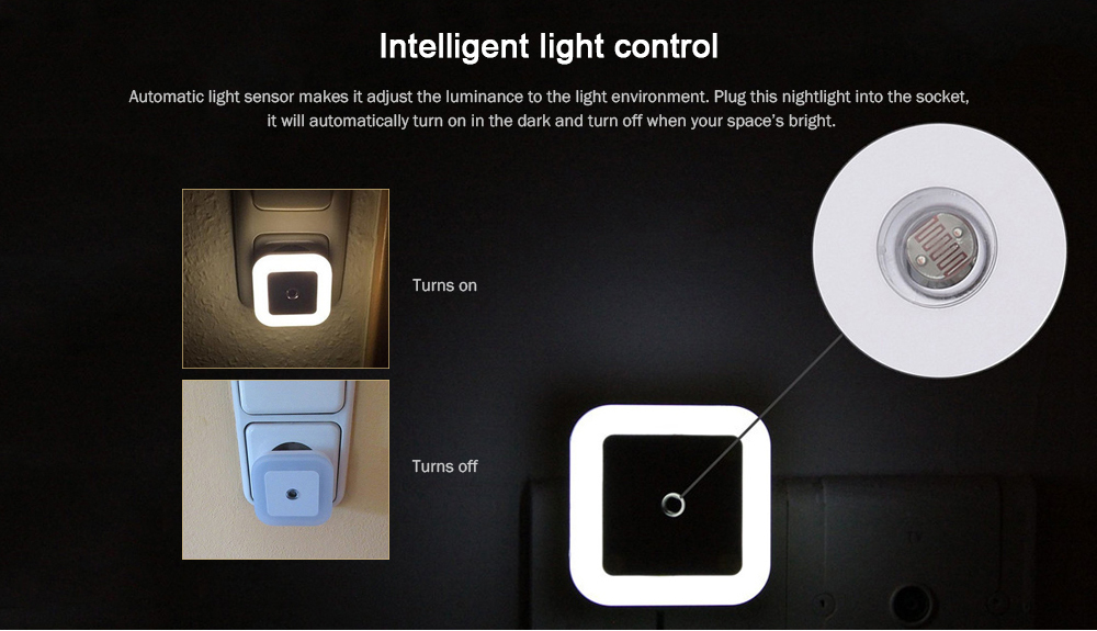 Practical Smart LED Night Light Bedroom Induction Lamp
