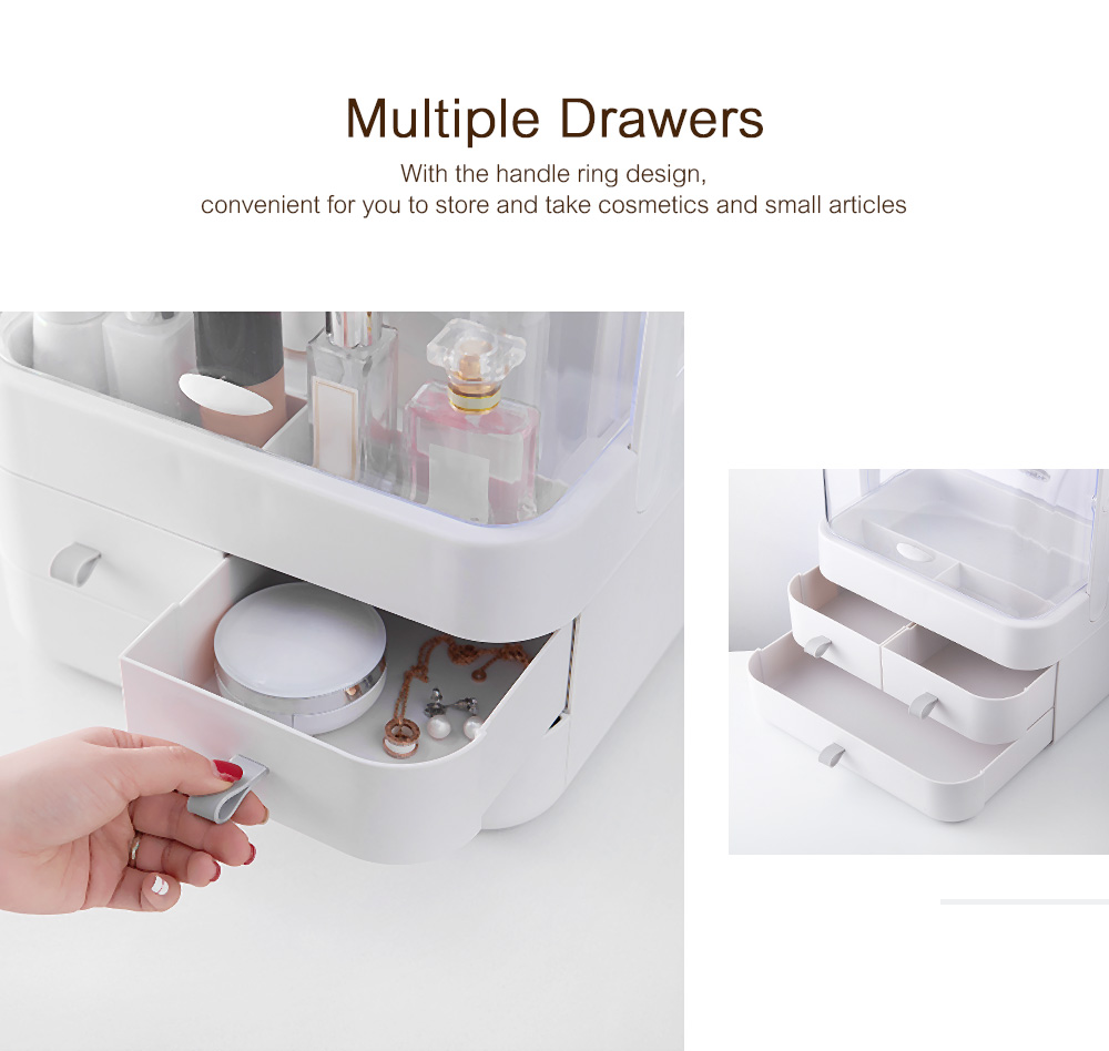 Portable Drawer-type Desktop Storage Box Cosmetic Makeup Container