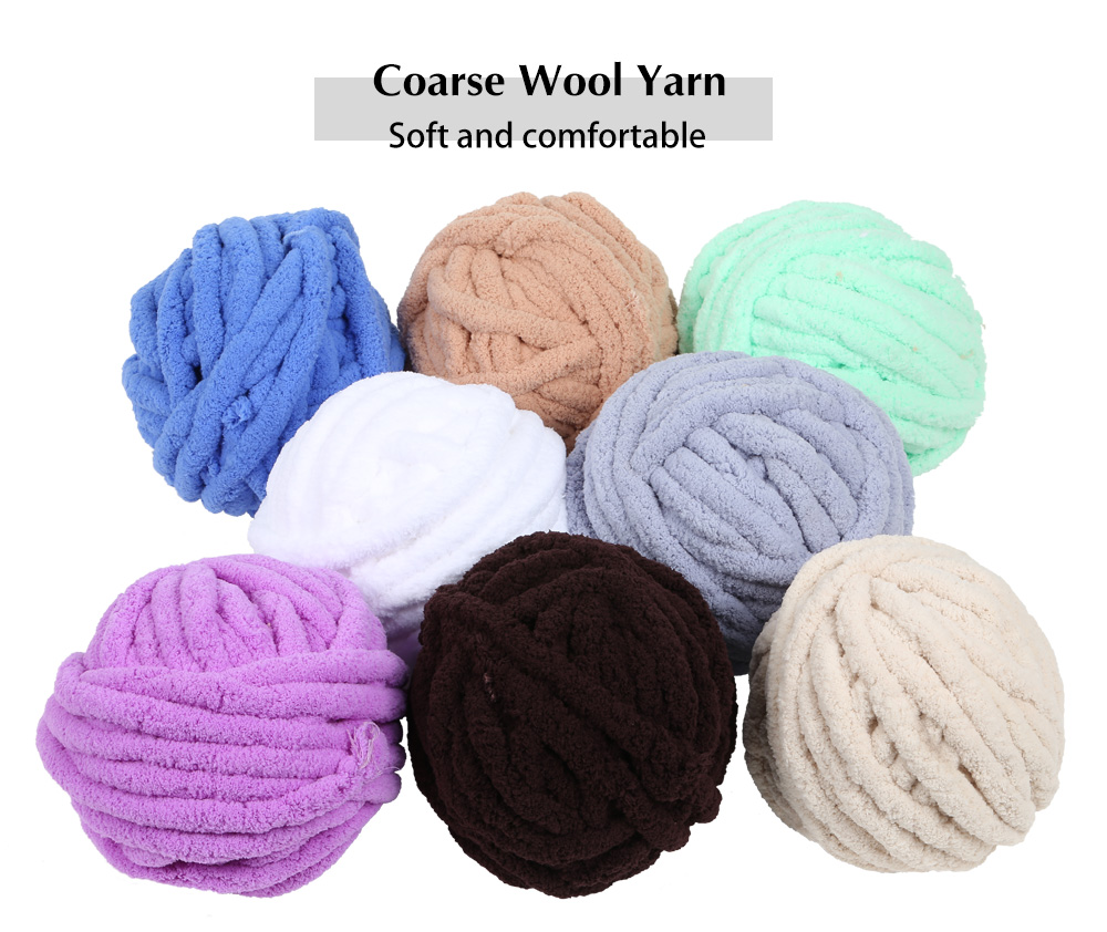 DIY Milk Cotton Coarse Wool Yarn