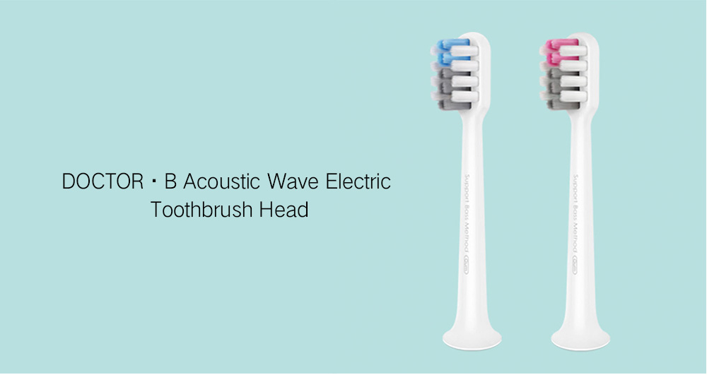 DOCTOR·B Acoustic Wave Electric Toothbrush Head 2pcs