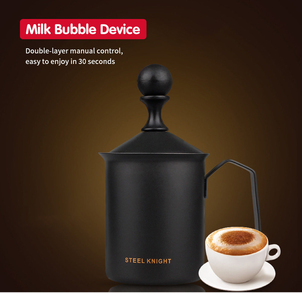 Manual Control Stainless Steel Milk Bubble Device