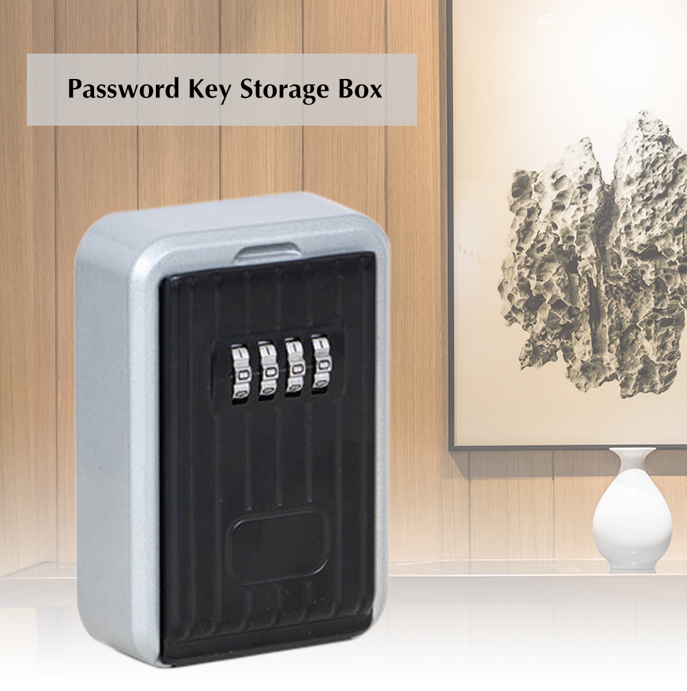 Wall-mounted Safe Password Key Storage Box