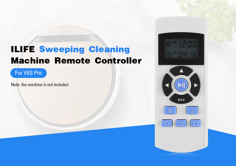 ILIFE Sweeping Cleaning Machine Remote Controller for V5S Pro Vacuum Cleaner