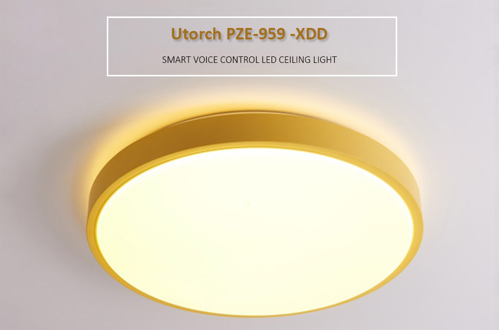 Utorch PZE - 959 - XDD Intelligent Voice Control LED Ceiling Light with WiFi Smart APP Function