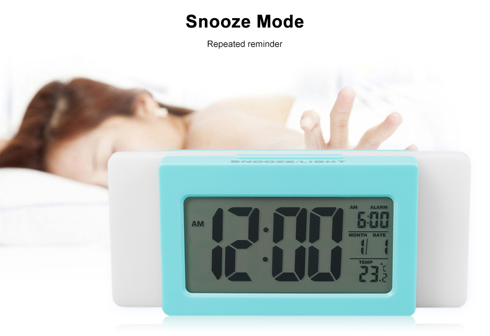 Intelligent Light Sense Alarm Clock