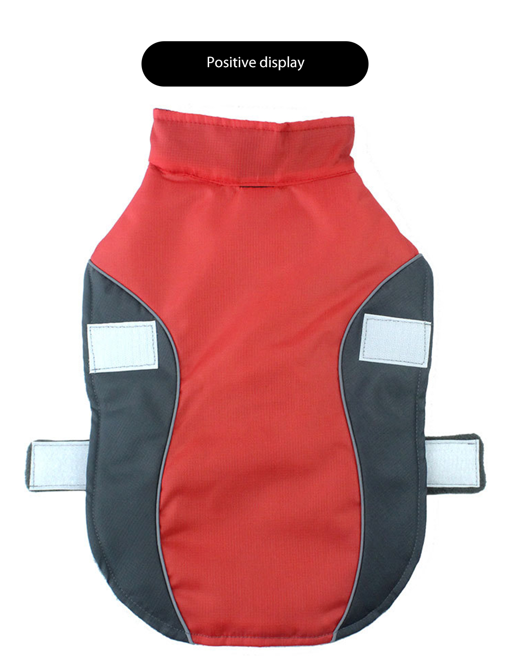 Winter Dog Jacket Safety Reflective Water Resistant Warm Coat Training Vest