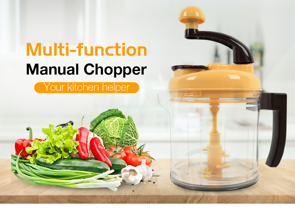 Multi-function Chopper Household Meat Grinder Mincer Manual Crusher