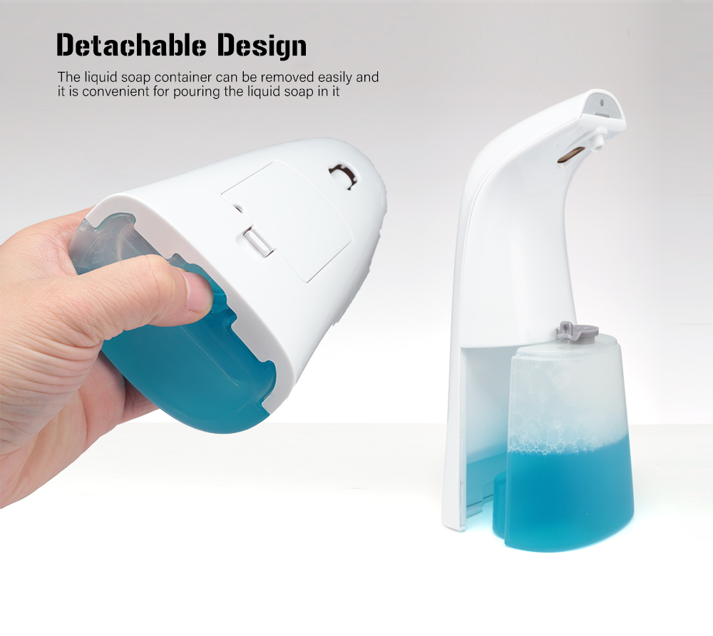 Automatic Induction Foam Soap Dispenser Hand Washer for Kitchen Bathroom