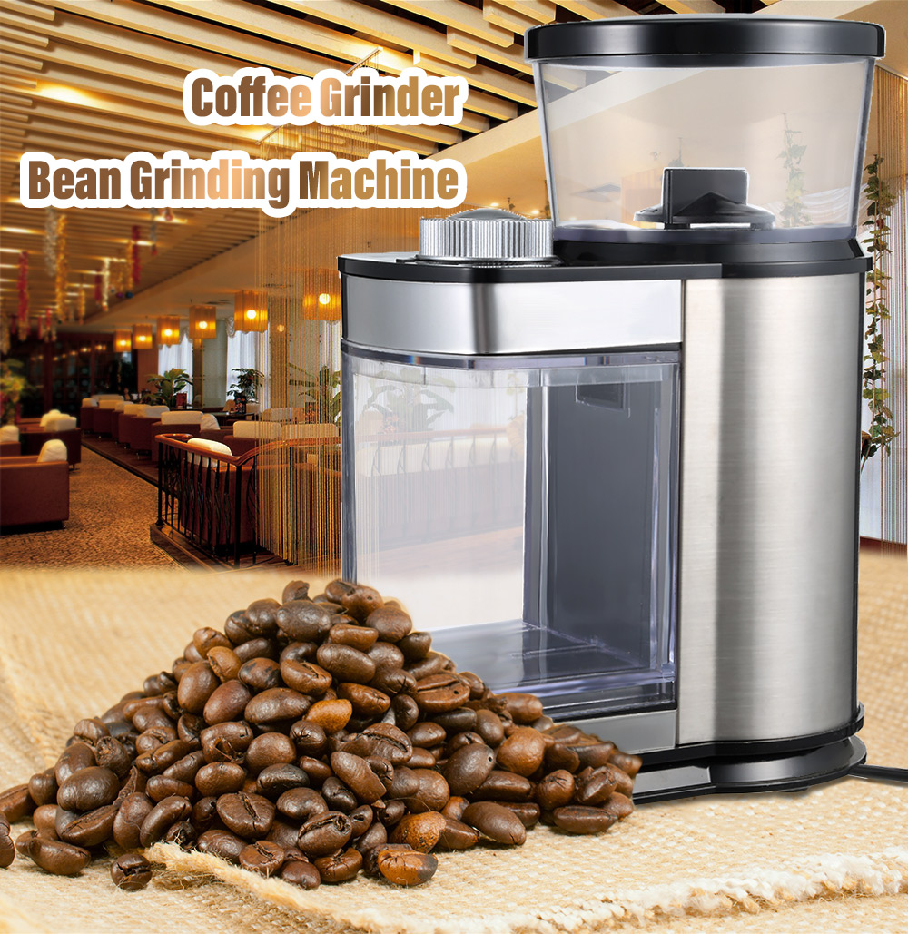 Gustino Electric Coffee Grinder Bean Grinding Machine