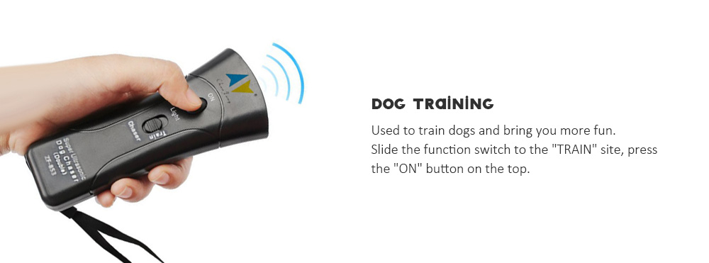 Ultrasonic Dog Repeller Enhanced Electronic Trainer Device