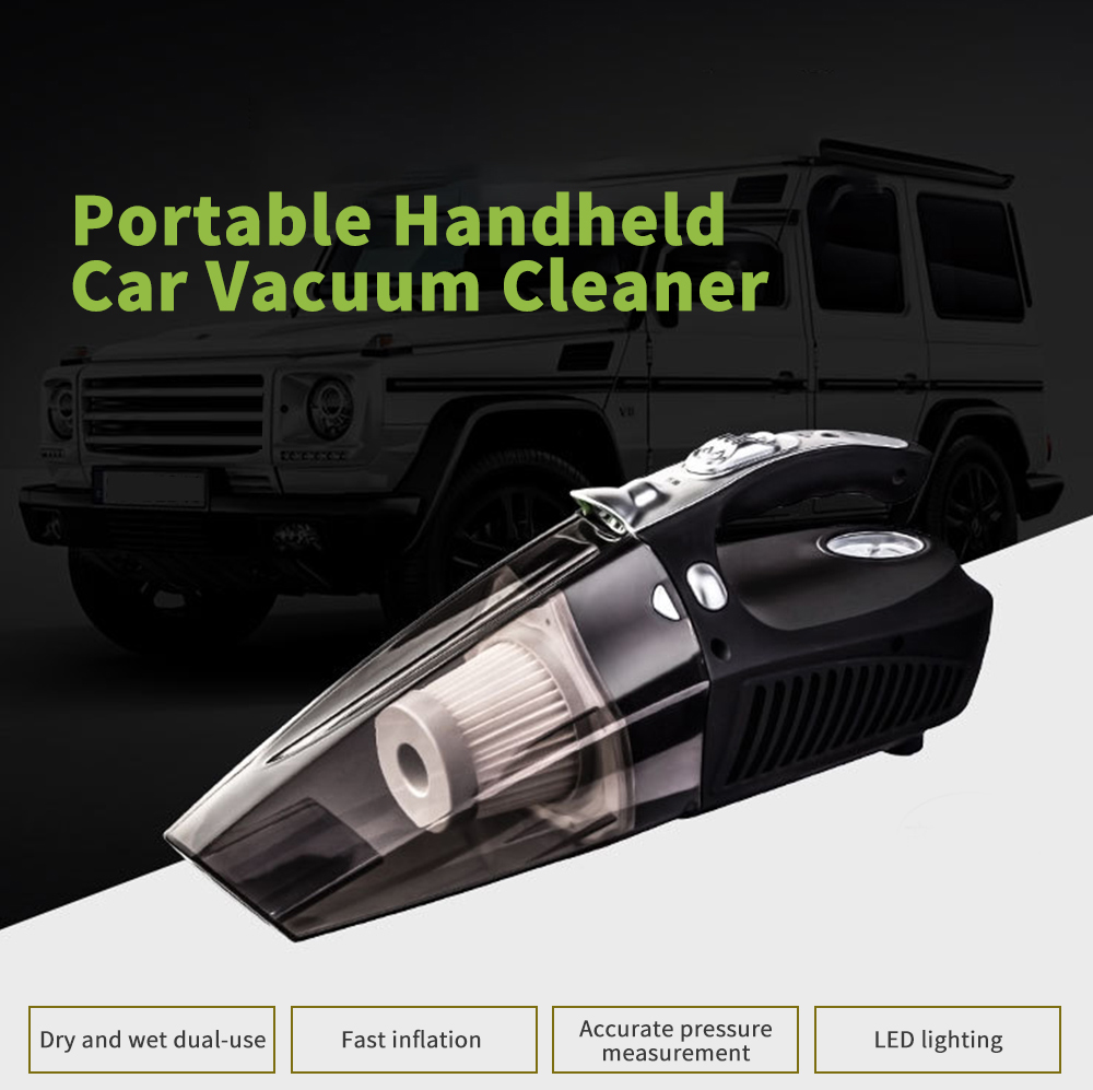 Portable Car Handheld Mini Super Suction Wet Dry Dual Use Vacuum Cleaner
