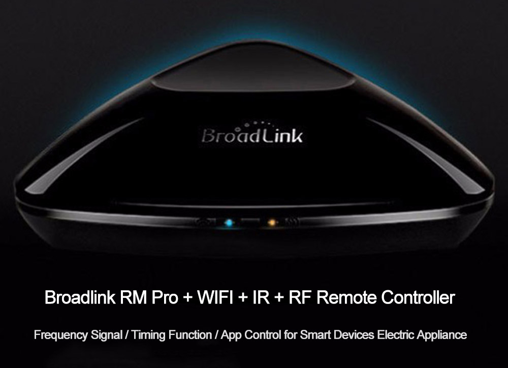 Broadlink RM Pro + WIFI + IR + RF Remote Controller Timing Function for Home Appliances