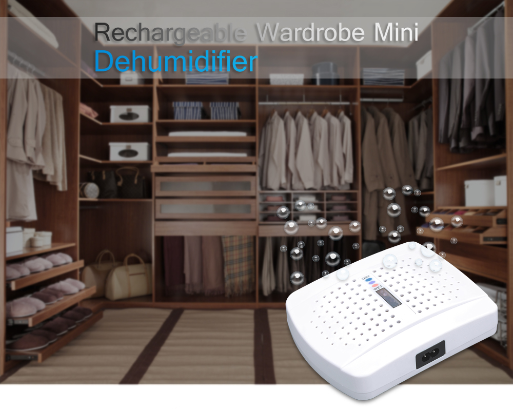 Rechargeable Wardrobe Mini Dehumidifier