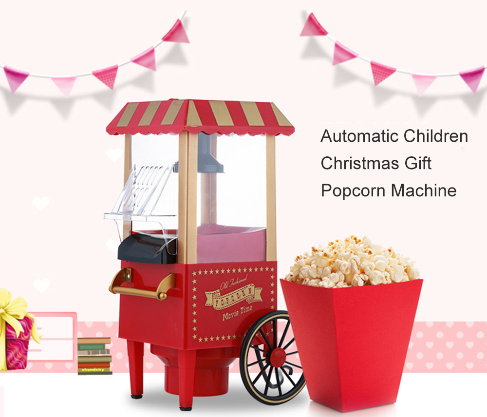B820 Automatic Children Christmas Gift Popcorn Machine