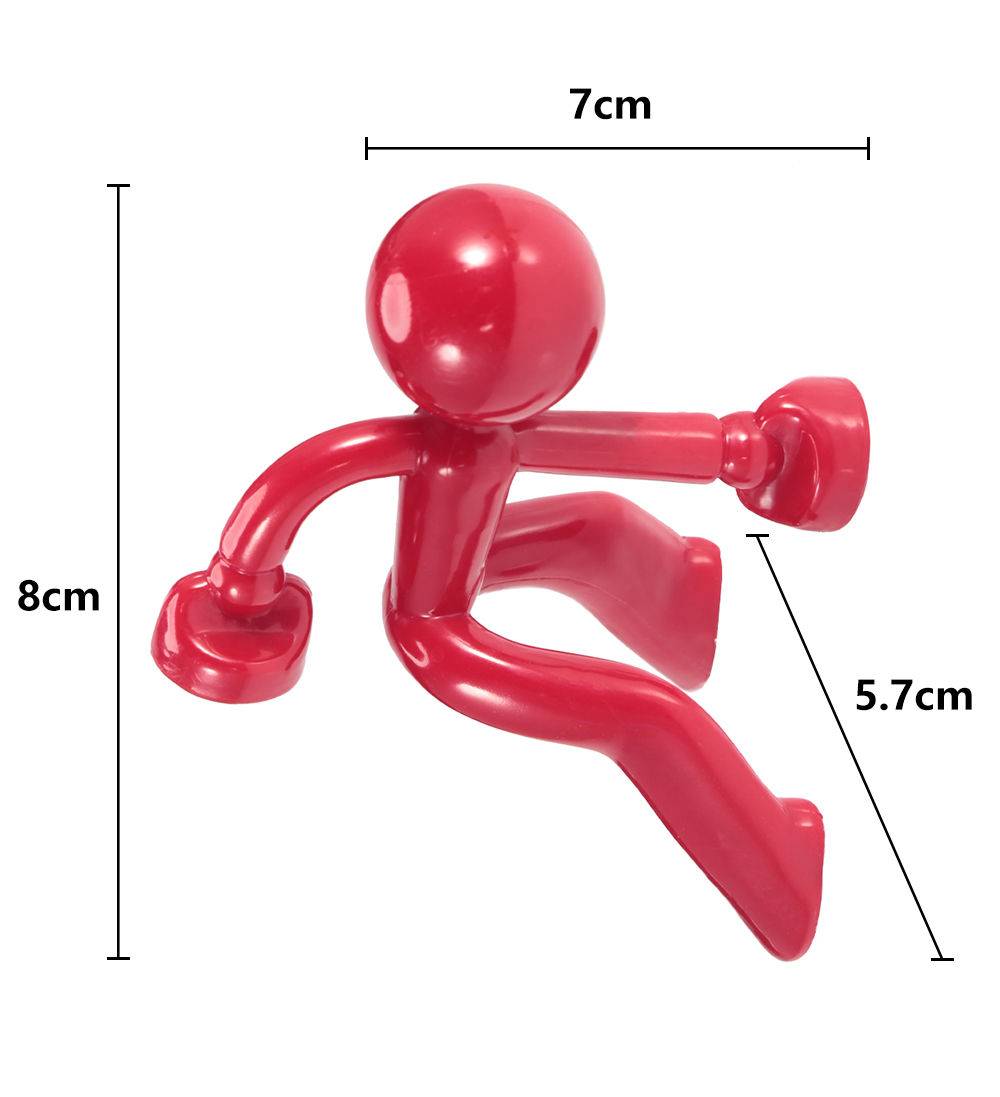 Strong Magnet Key Holder with Wall Climbing Man Design for Home Office