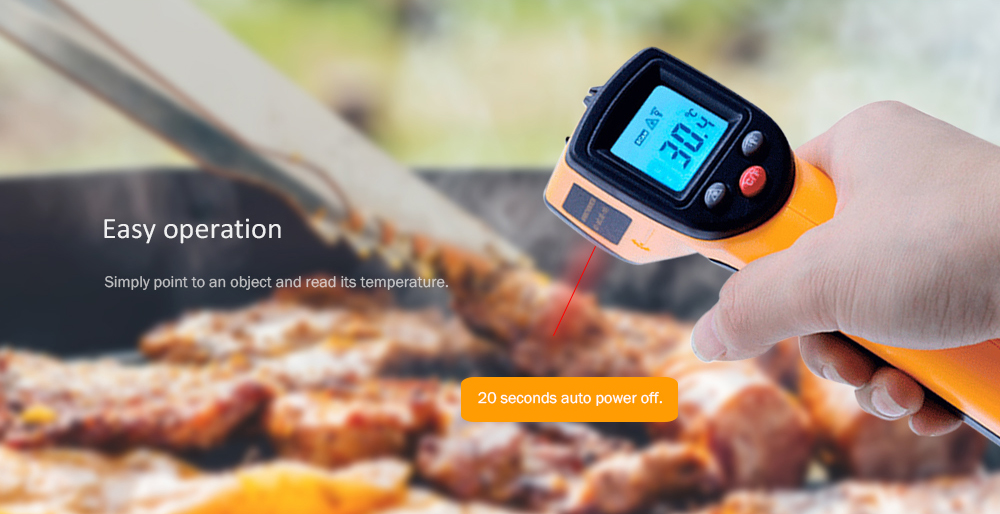 GM320 Infrared Thermometer / Laser Temperature Tester Non-contact