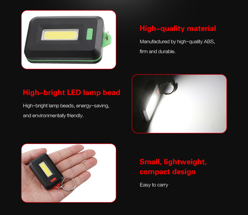 Mini Keychain Light Pocket LED Flashlight