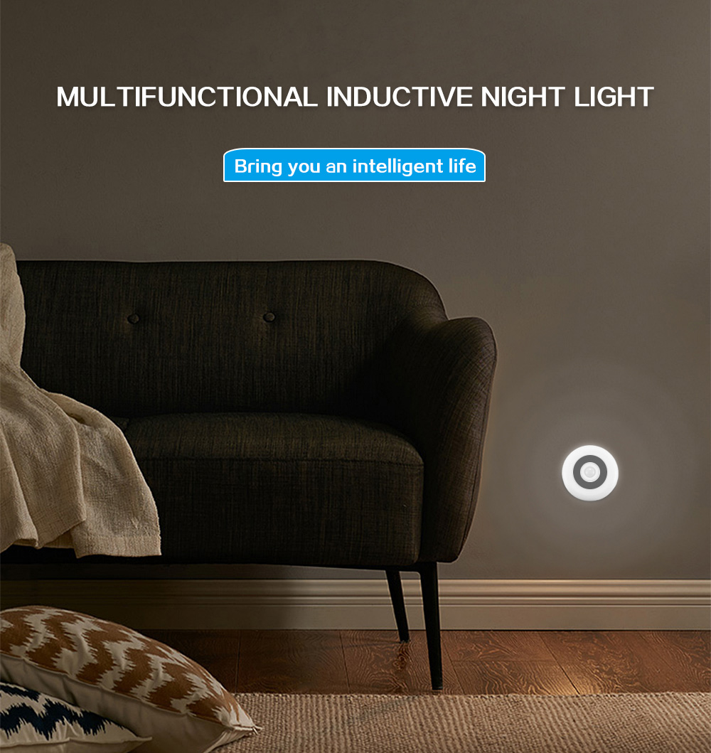 Multifunctional Inductive Night Light Lamp for Wardrobe Bookcase
