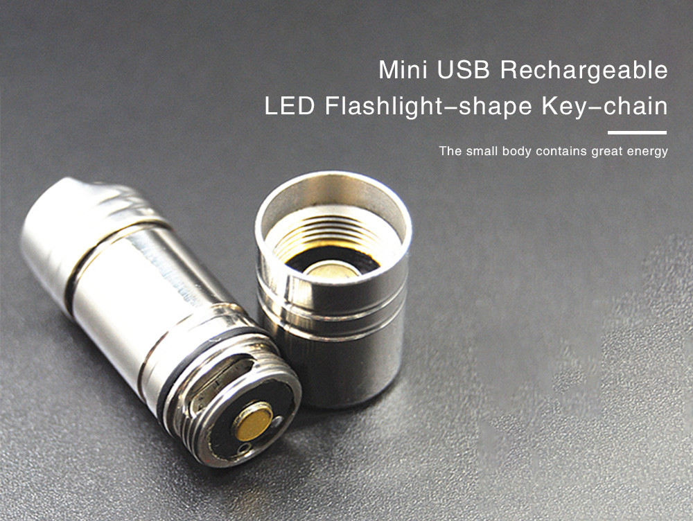 Super Mini LED Flashlight Keychain