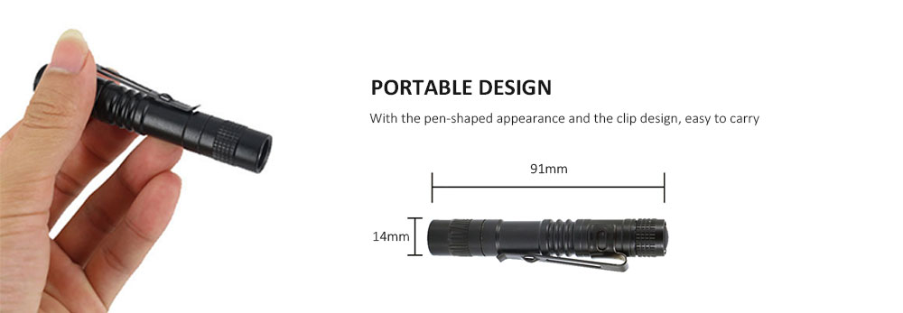 LED Pen-shape Mini Torch