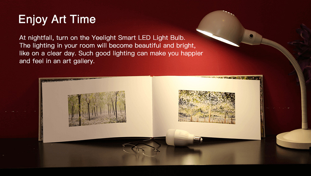 Yeelight YLDP05YL Smart LED Bulb Adjustable Color Temperature for Living Room Bedroom
