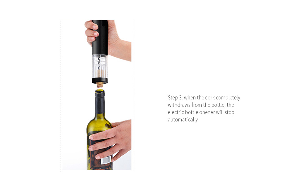 Household Red Wine Plastic Electric Automatic Bottle Opener