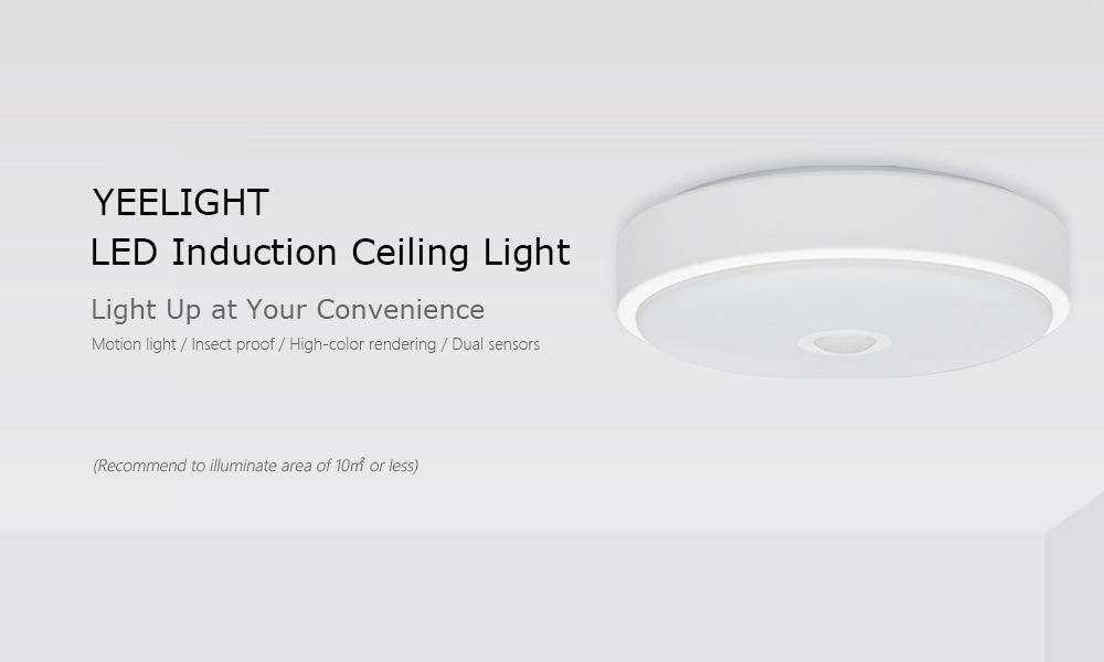 Yeelight YLXD09YL Human Body / Photosensitive Sensor Induction LED Ceiling Light ( Xiaomi Ecosysterm Product ) AC220 - 240V 1PC