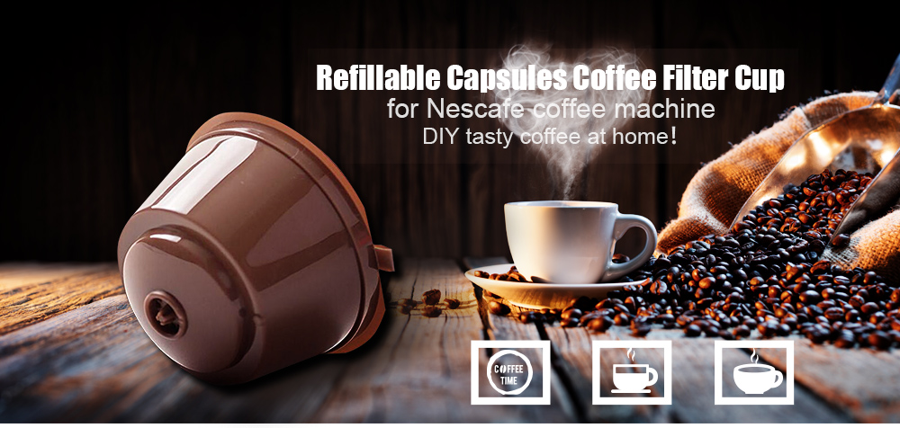 Refillable Capsules Coffee Filter Cup