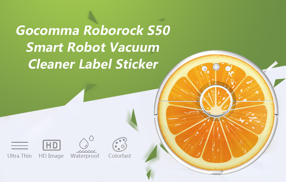 Gocomma Roborock S50 Smart Robot Vacuum Cleaner Label 1pc