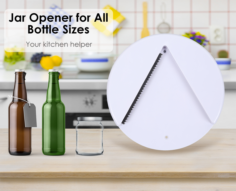 Jar Opener for All Bottle Sizes Closet Lid Cover Tool