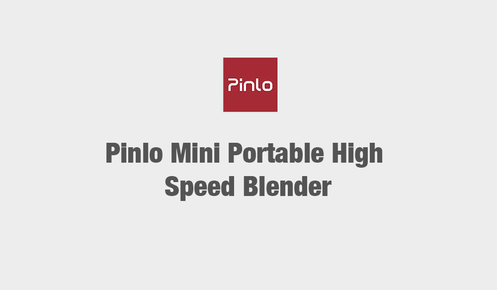 Pinlo High Speed Blender Mini Portable Juicer Fruit Vegetable Mixer Meat Grinder Food Processor
