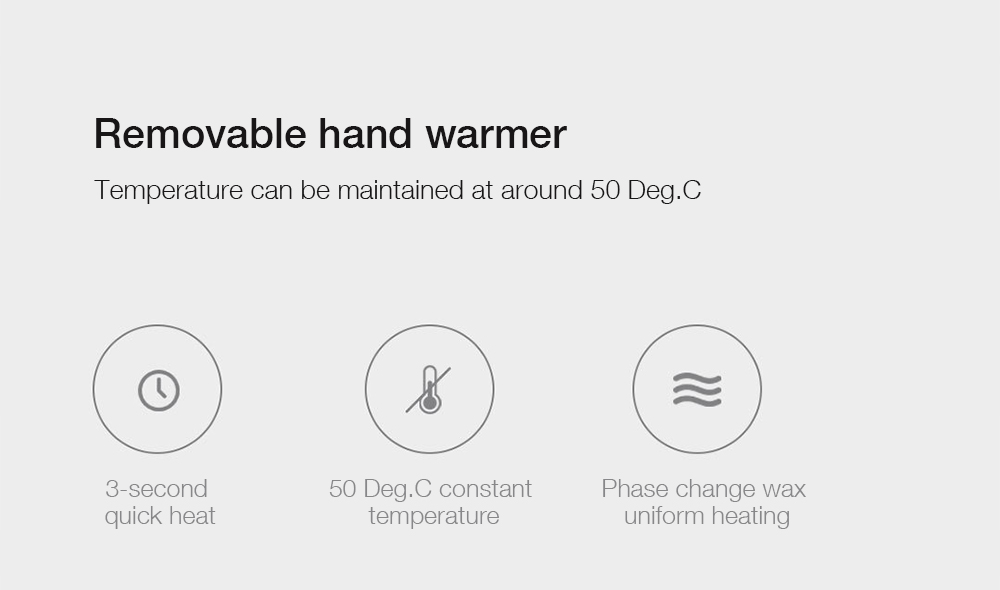 Happy Life Electric Mini 400W Heater with Hand Warmer Warming for Home Office