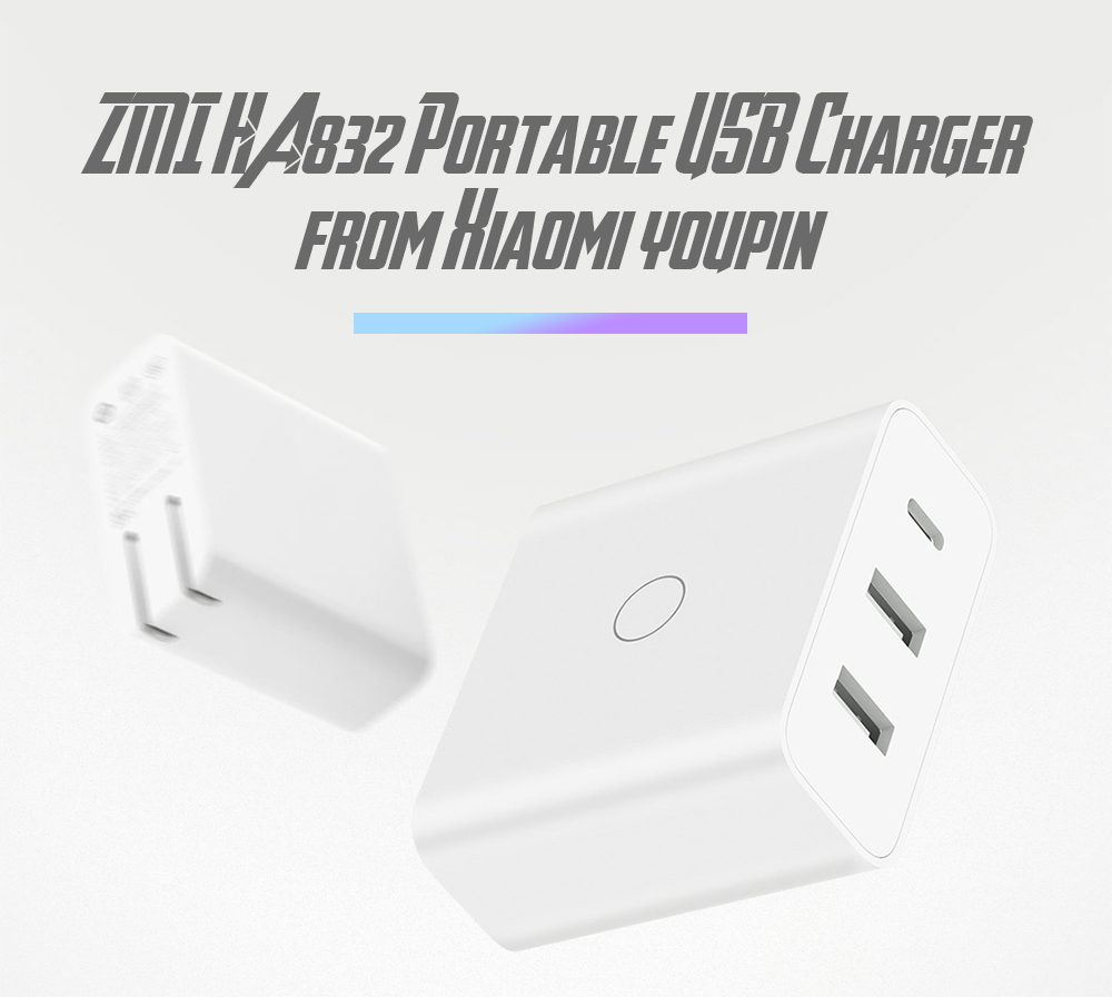 ZMI HA832 Portable USB Charger from Xiaomi youpin