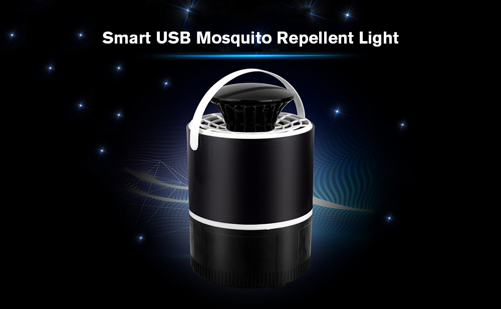 Smart USB Mosquito Killer Silent Lamp Trap Repeller Bug Insect Repellent for Household Car