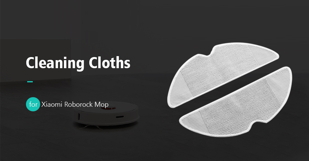 Gocomma Cleaning Cloth for Xiaomi Roborock Mop 10pcs