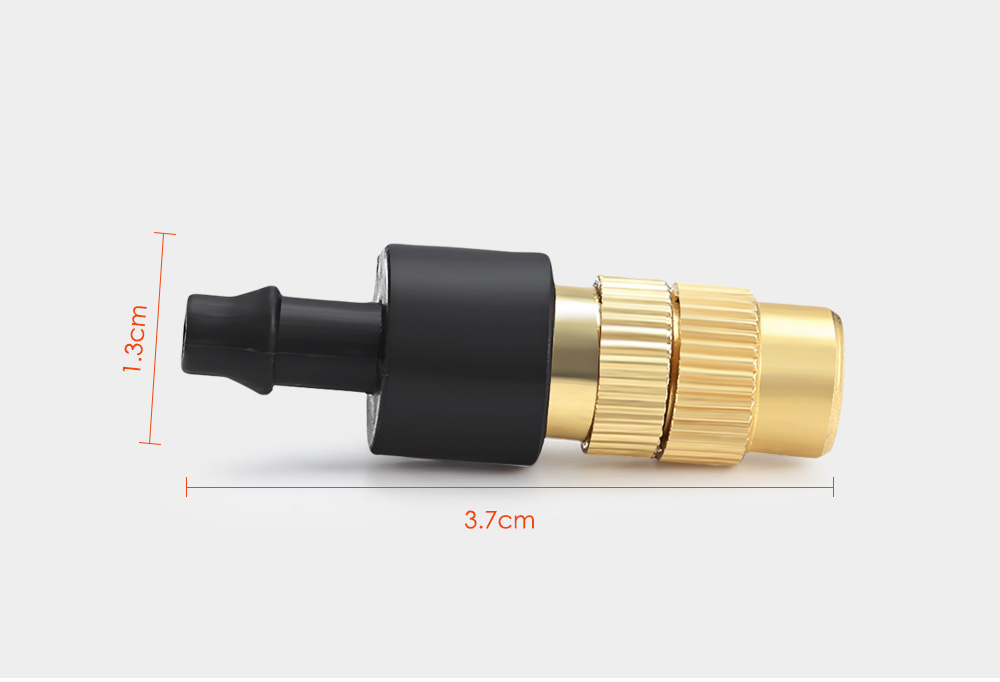 5pcs Copper Atomizing Cooling Nozzle Watering Garden Supplies