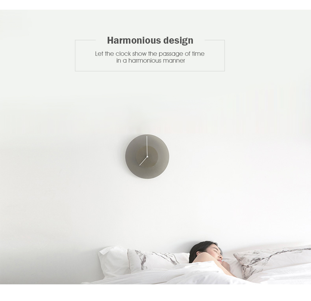 Allocacoc Dusk Silent Wall Clock for Living Room Decoration