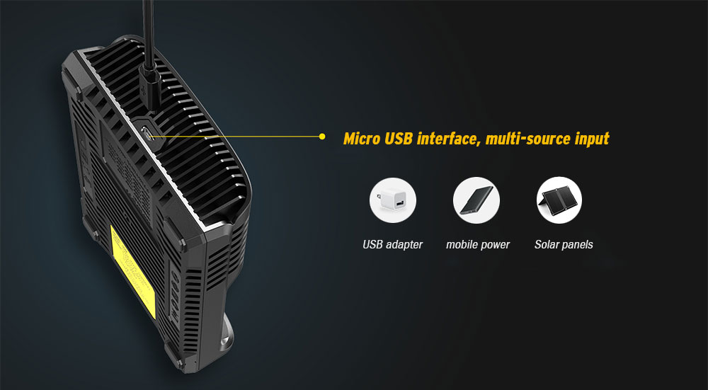 NITECORE UM4 Intelligent USB Four-slot Battery Charger