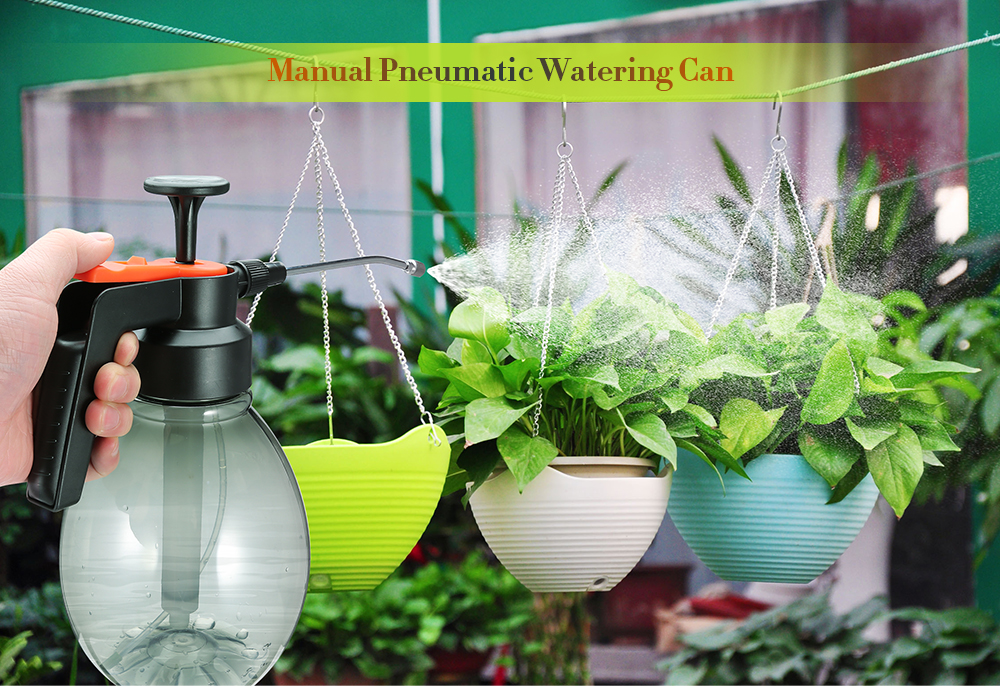 Manual Pneumatic Watering Can Spray Bottle for Irrigating Plants