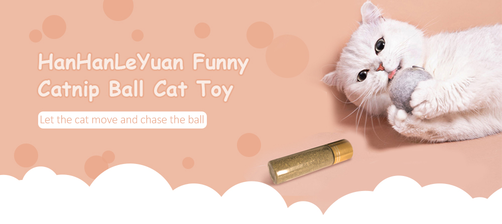 HanHanLeYuan Funny Catnip Ball Pet Supplies