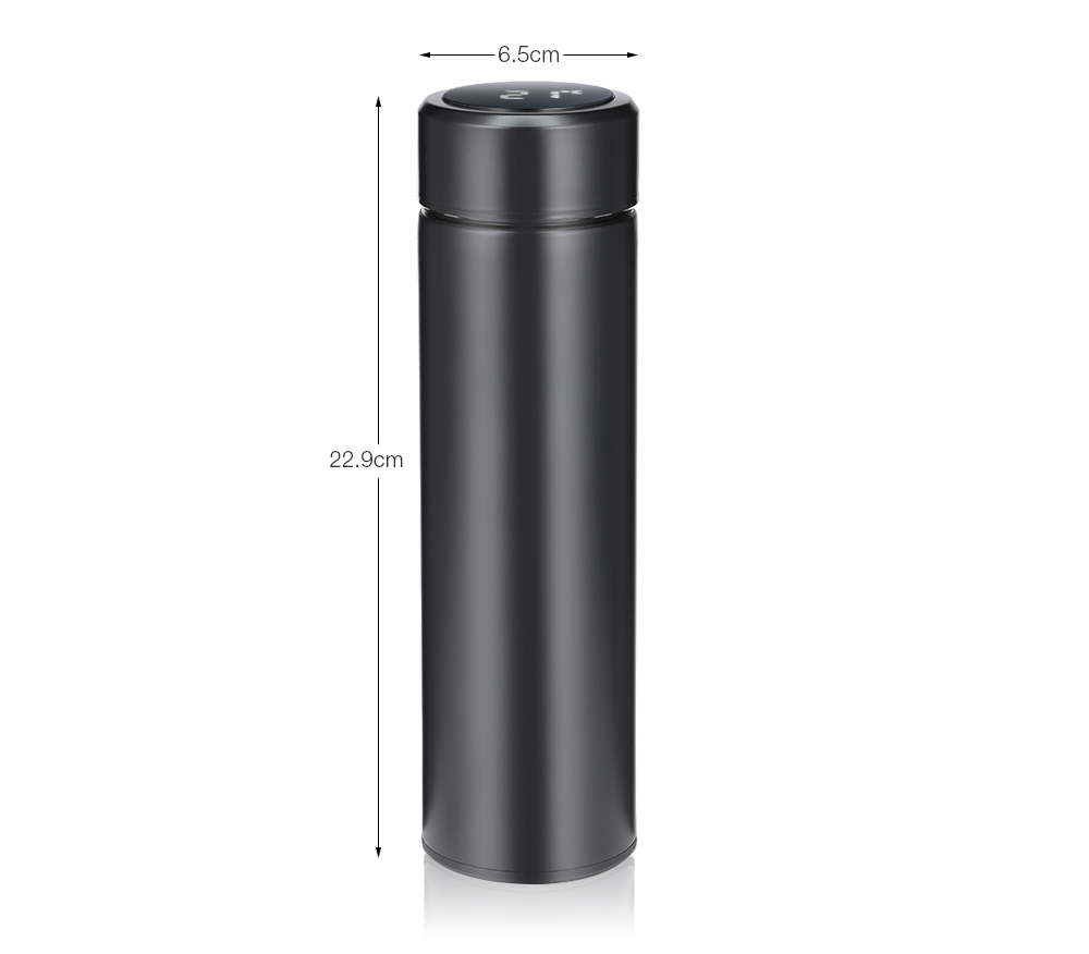 Smart Vacuum Thermos Bottle with Temperature Display