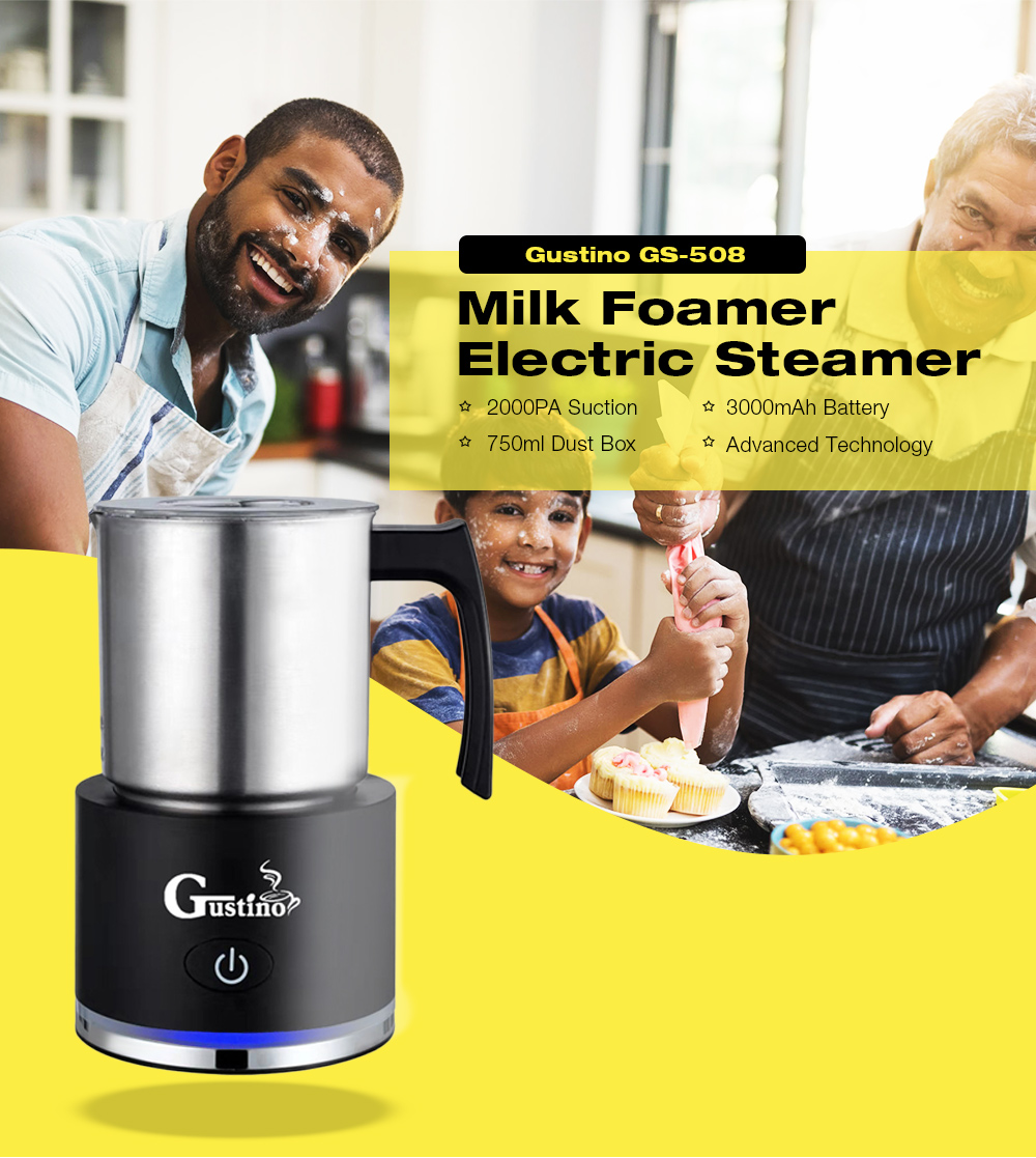 Gustino GS - 508 Milk Foamer Electric Steamer Frother